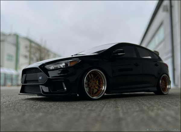 1:18 FORD Focus RS Mk3 MKIII 2018 black schwarz